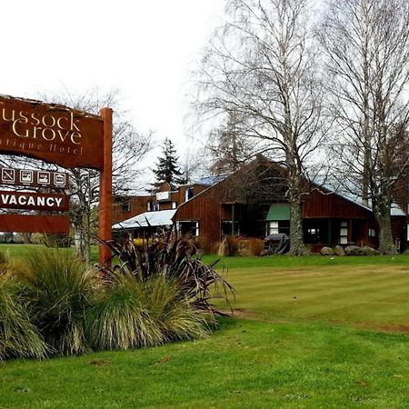 Hotel Tussock Grove Ohakune Exterior foto