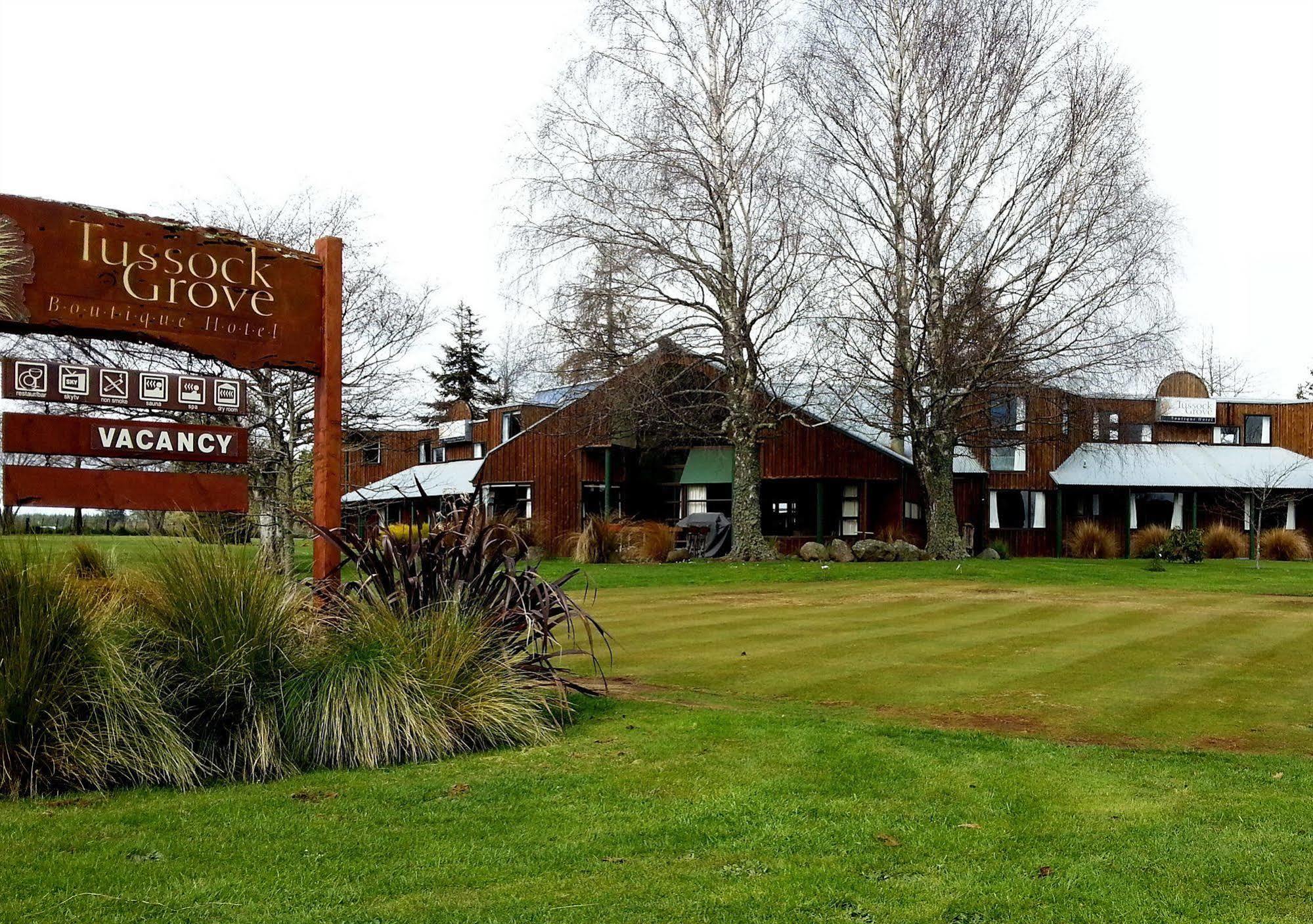 Hotel Tussock Grove Ohakune Exterior foto