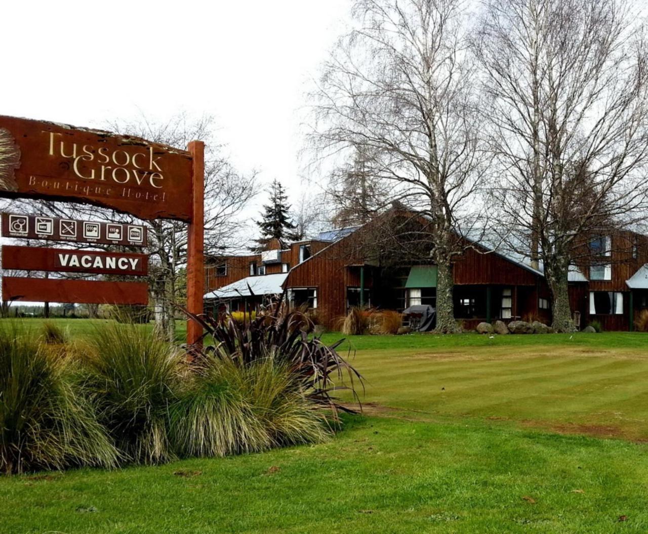 Hotel Tussock Grove Ohakune Exterior foto